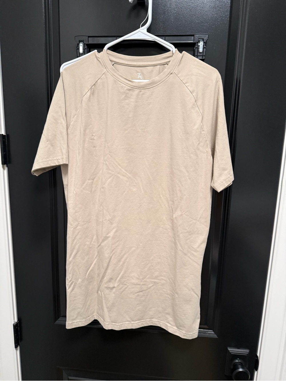 Men's Short Sleeve Crewneck Tee - Taupe